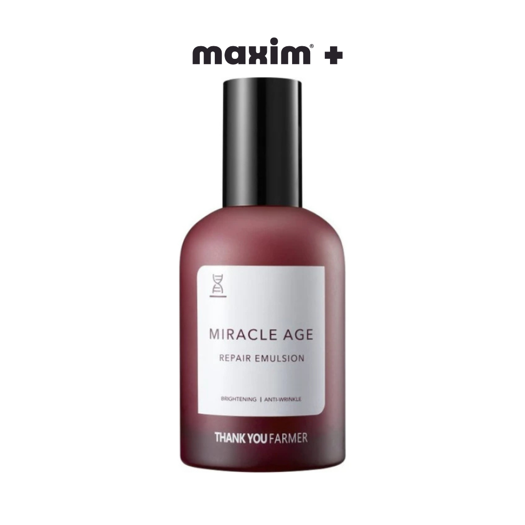 Thank You Farmer – Miracle Age Repair Emulsion Πλούσιο Γαλάκτωμα Θρέψης & Αντιγήρανσης | 130ml
