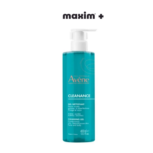 Avène Cleanance gel , Gel Καθαρισμού για Ρύθμιση του Σμήγματος 400ml