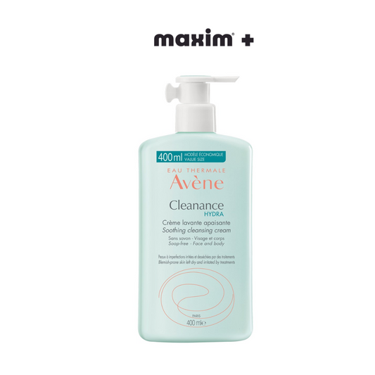 Avène Cleanance HYDRA Καταπραϋντική Κρέμα Καθαρισμού 400ml