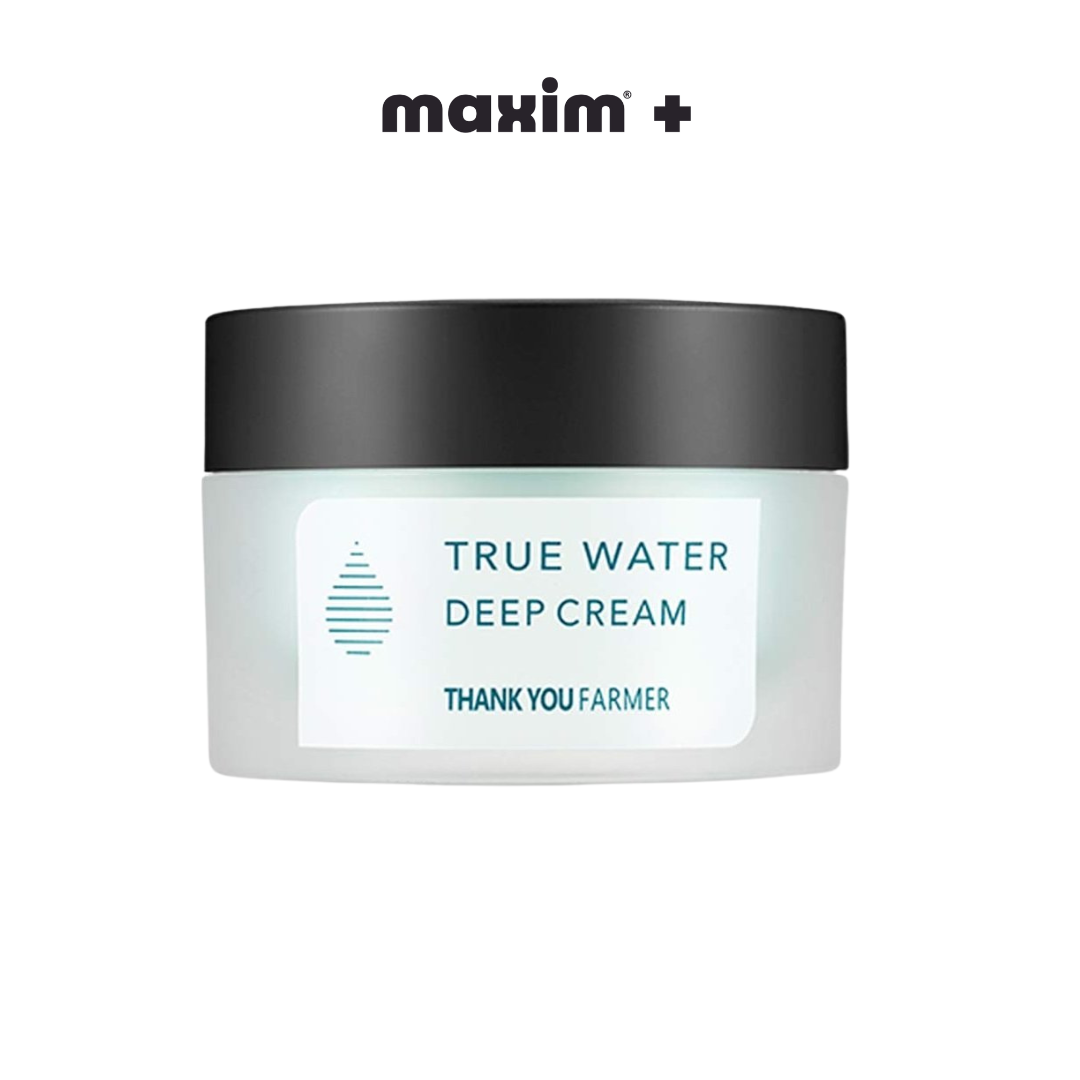 Thank You Farmer – True Water Deep Cream Κρέμα Προσώπου Βαθιάς Ενυδάτωσης για Κανονικό Ξηρό Δέρμα | 50ml