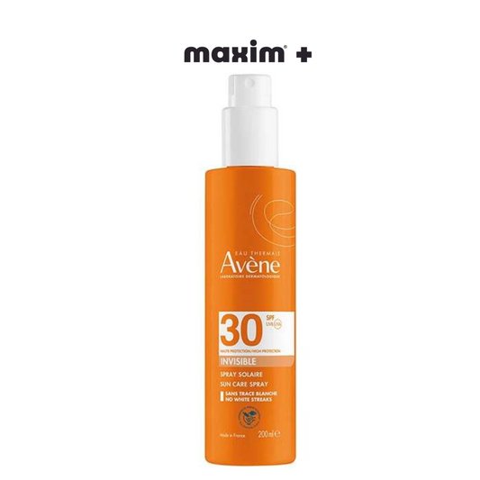Avène Eau Thermale Spray Solaire SPF 30 100% Invisible (200 ml)