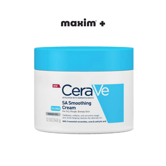 CeraVe SA Smoothing Cream – Ενυδατική & Απολεπιστική Κρέμα για Τραχύ &Ανομοιόμορφο Δέρμα 340g