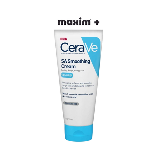 CeraVe SA Smoothing Cream – Ενυδατική & Απολεπιστική Κρέμα για Τραχύ Ανομοιόμορφο Δέρμα 177ml