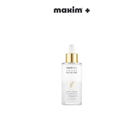 Thank You Farmer Rice Pure Cream Ενυδατική Κρέμα Προσώπου με Νιασιναμίδη & Ρύζι 50ml