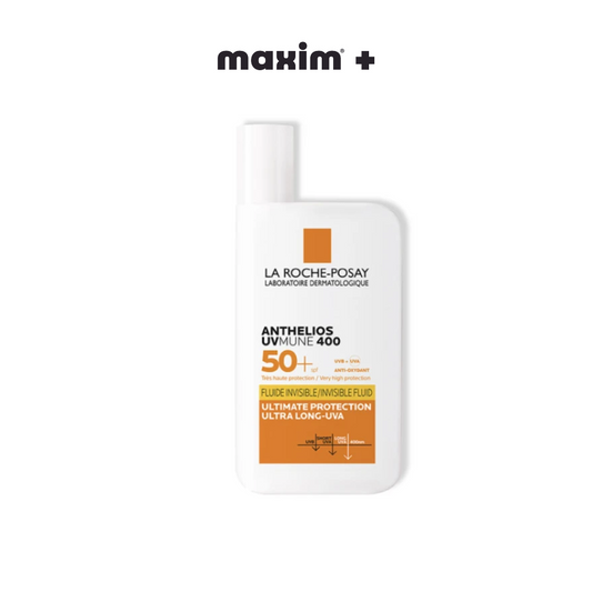 La Roche-Posay Anthelios UVMune 400 Invisible Fluid SPF50+ – 50ml (non perfumed)