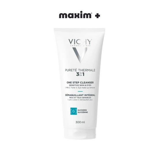 Vichy Pureté Thermale 3 in 1 Γαλάκτωμα Καθαρισμού Προσώπου για Ευαίσθητες Επιδερμίδες 300ml