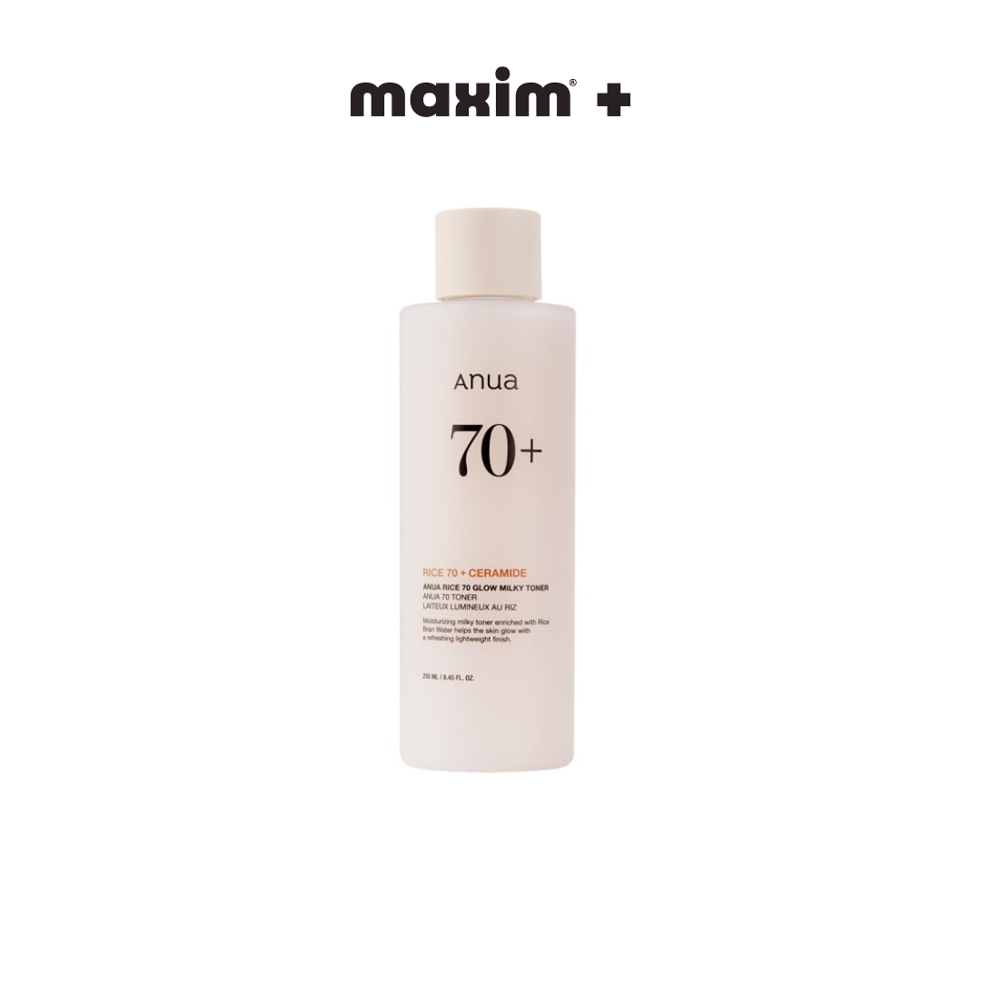 Anua Rice 70 Glow Milky Toner Ενυδατικό Τόνερ Προσώπου, 250ml