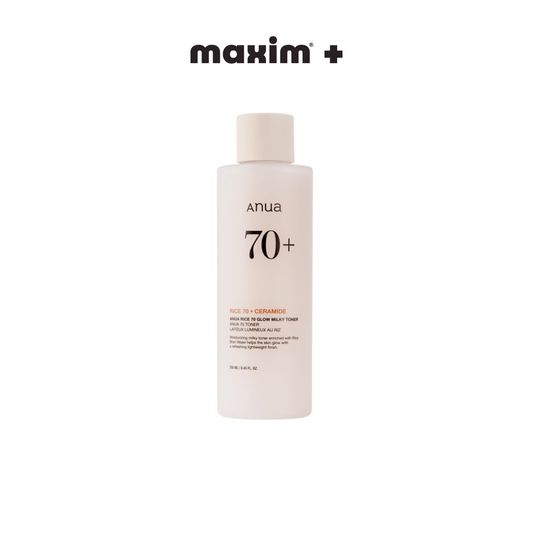 Anua Rice 70 Glow Milky Toner Ενυδατικό Τόνερ Προσώπου, 250ml