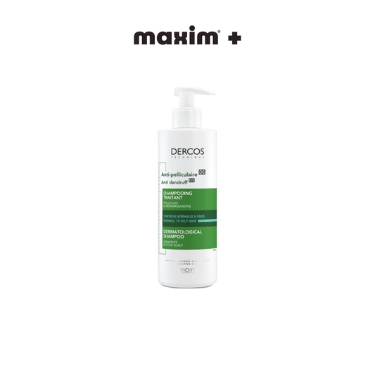 Vichy Dercos Anti-Dandruff Shampoo Αντιπιτυριδικό Σαμπουάν για Κανονικά / Λιπαρά Μαλλιά (-20%), 390ml