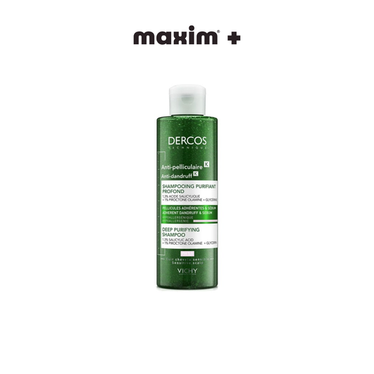 Vichy Dercos Anti-Dandruff Κ Αντιπιτυριδικό Σαμπουάν για Ευαίσθητο Τριχωτό, 250ml