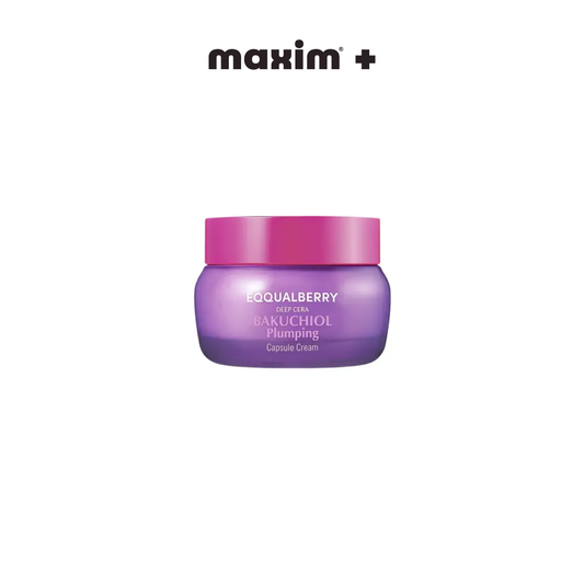 Eqqualberry Bakuchiol Plumping Capsule Cream Κρέμα Προσώπου για Σύσφιξης & Ενυδάτωση, 50ml