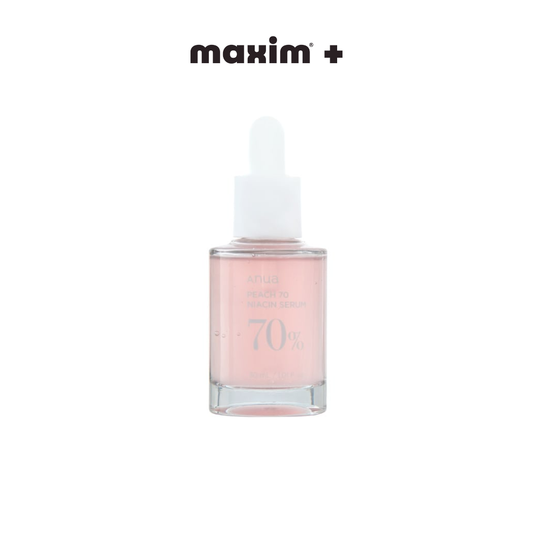 Anua Peach 70% Niacinamide Serum Ορός Προσώπου με Ροδάκινο για Φωτεινότητα & Λάμψη, 30ml