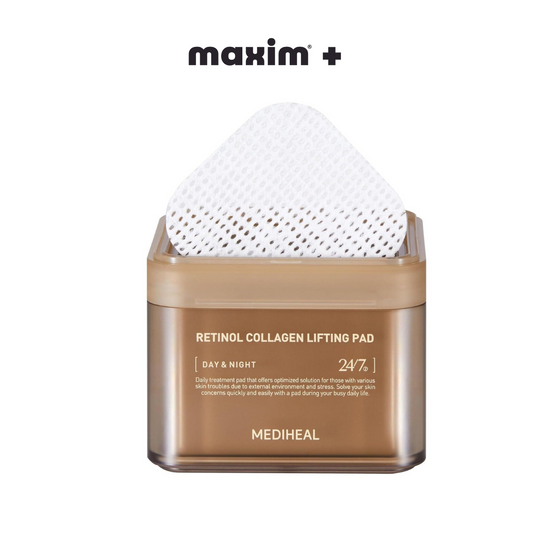 Mediheal Retinol Collagen Lifting Pad – Πακέτο Lifting με Ρετινόλη & Κολλαγόνο