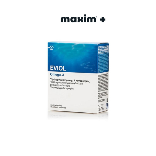 Eviol Omega 3 1000mg 30 μαλακές κάψουλες