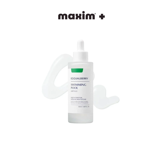 EQQUALBERRY  Swimming Pool Ampoule - Αμπούλα Εντατικής Ενυδάτωσης & Αναζωογόνησης