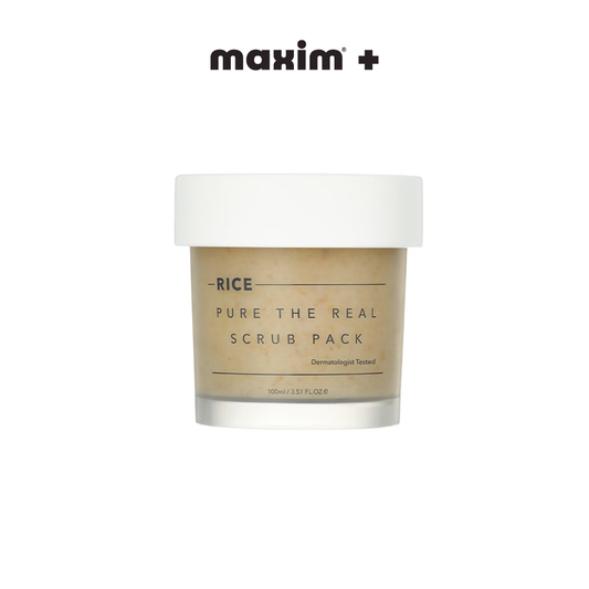 Thank You Farmer Rice Pure The Real Scrub Pack & Μάσκα Προσώπου, 100ml