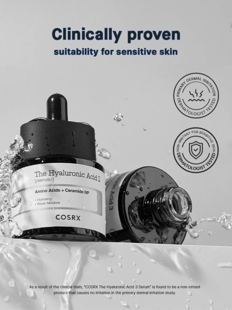 COSRX The Hyaluronic Acid 3 Serum – 20ml