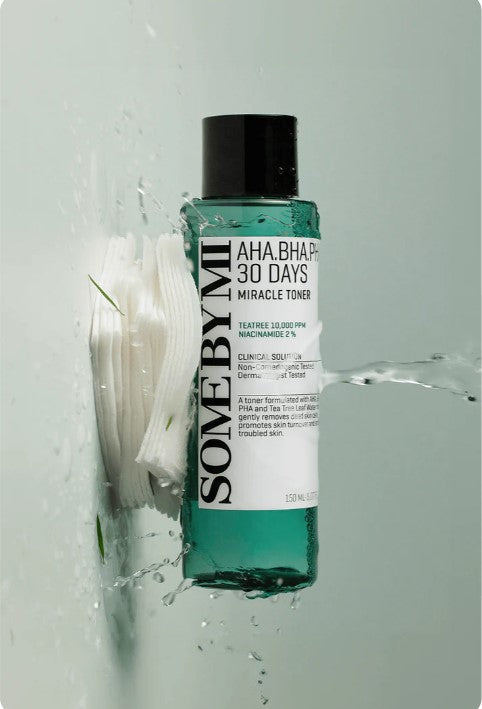 Some By Mi - AHA-BHA-PHA 30 Days Miracle Toner 150ml – Τόνερ Απολέπισης & Καθαρισμού για Ορατά Καθαρότερη Επιδερμίδα