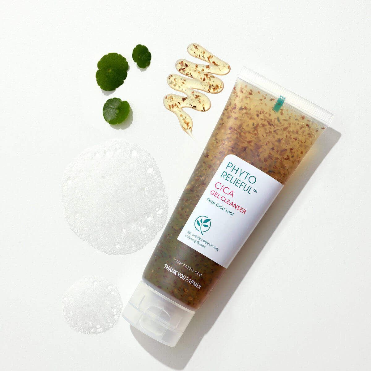 Thank You Farmer – Phyto Relieful Cica Gel Cleanser Απαλό Καθαριστικό Προσώπου | 120ml