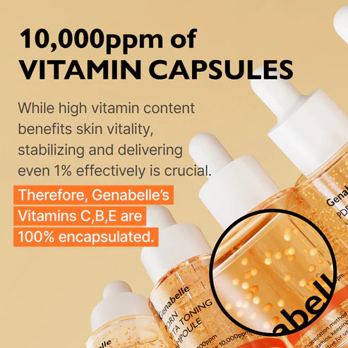 Genabelle  PDRN VITA Toning Ampoule - Αναζωογονητική Αμπούλα Tόνωσης με PDRN και Βιταμίνες