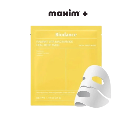 Biodance Radiant Vita-Niacinamide Real Deep Mask - Gel Μάσκα για ομοιόμορφο τόνο επιδερμίδας