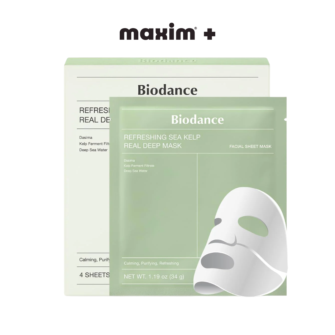 Biodance Refreshing Sea Kelp Real Deep Mask - Καταπραυντική Gel Μάσκα