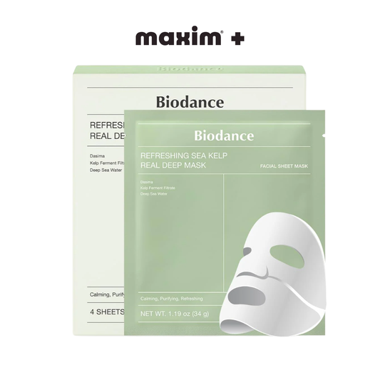 Biodance Refreshing Sea Kelp Real Deep Mask - Καταπραυντική Gel Μάσκα