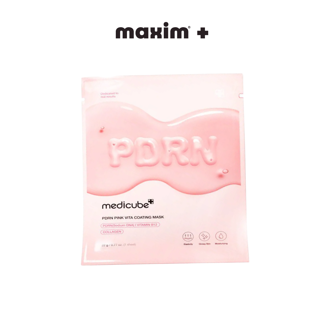 Medicube PDRN Pink Vita Coating Mask - Μάσκα λάμψης