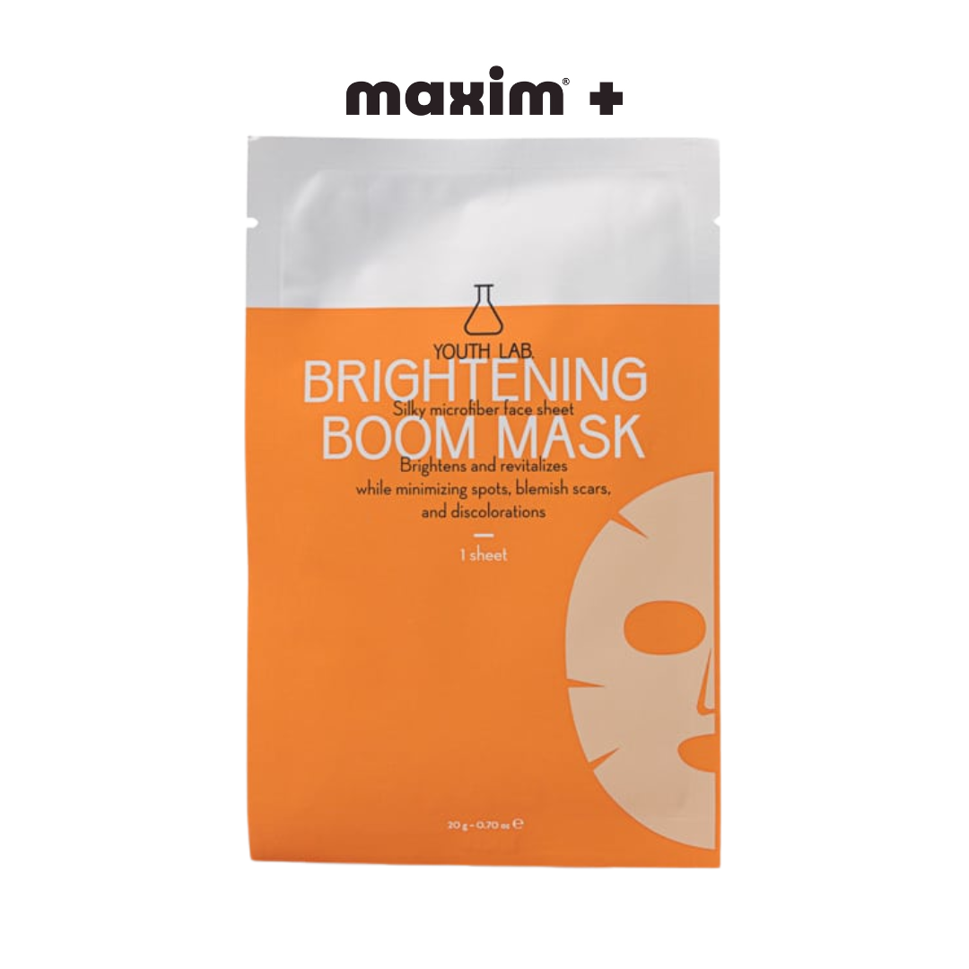 Youth Lab. Brightening Boom Vit C Μάσκα Προσώπου