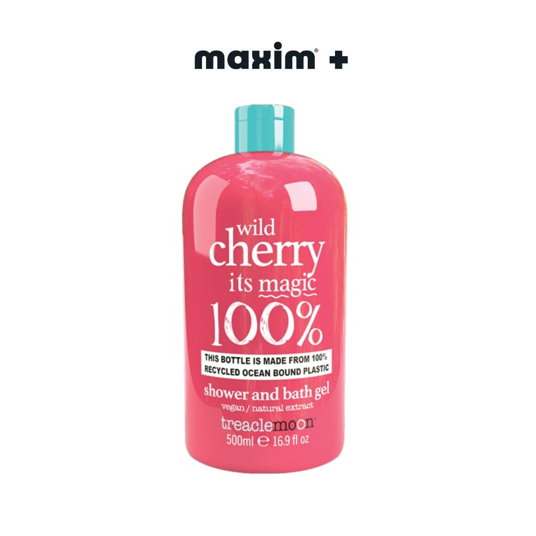 Treaclemoon Wild Cherry Magic Shower & Bath Gel Αφρόλουτρο με Άρωμα Κεράσι, 500ml