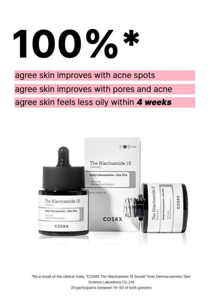 COSRX The Niacinamide 15 Serum – Σαπούνι Προσώπου με 15% Νιασιναμίδη (20ml)
