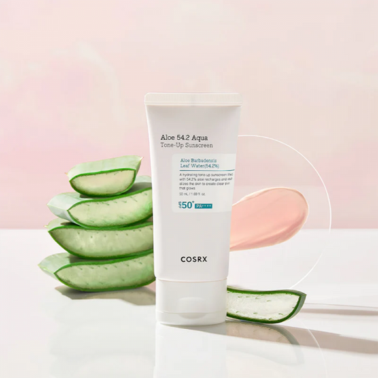 Cosrx Aloe 54.2 Aqua Tone-up Αντηλιακή Κρέμα Προσώπου SPF50+ PA++++