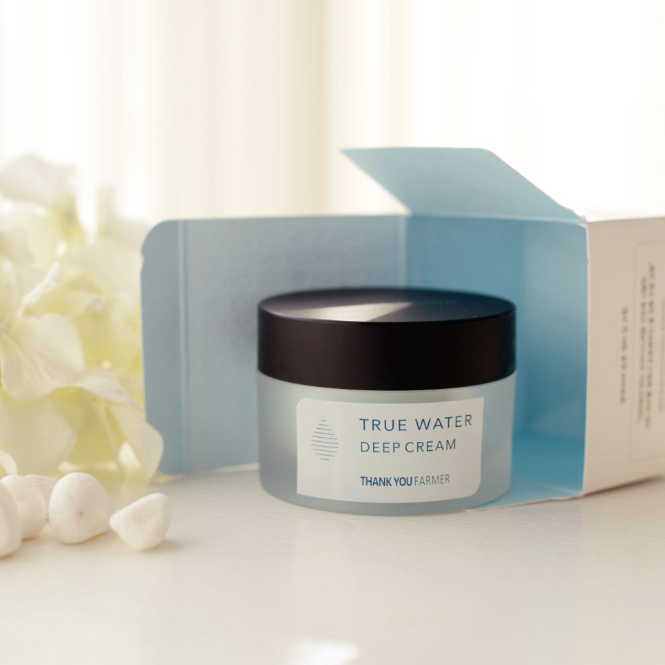 Thank You Farmer – True Water Deep Cream Κρέμα Προσώπου Βαθιάς Ενυδάτωσης για Κανονικό Ξηρό Δέρμα | 50ml