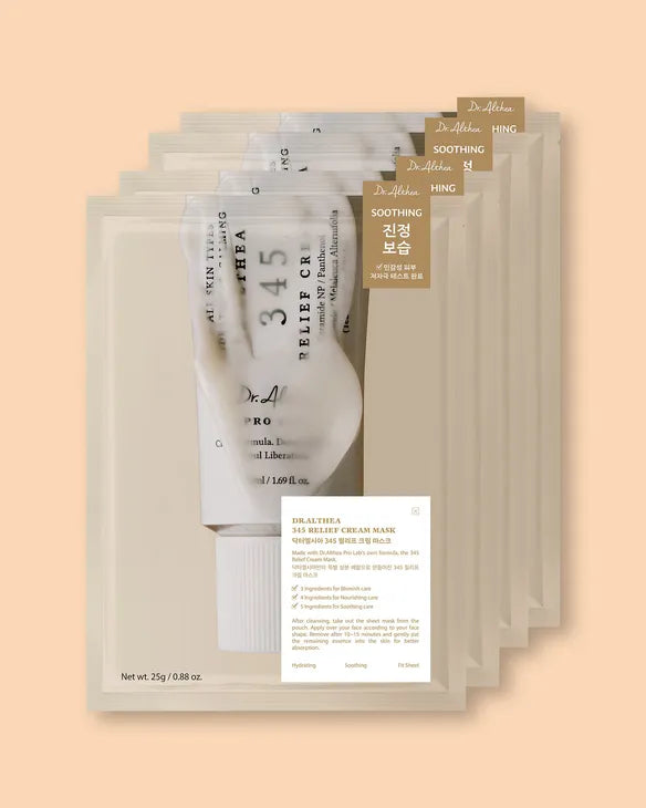 Dr. Althea  345 Relief Cream Mask - Καταπραϋντική Μάσκα Προσώπου για Ερυθρότητα & Ατέλειες