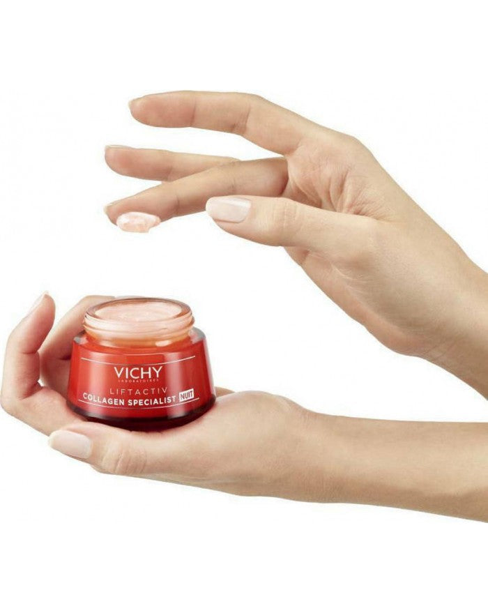 Vichy Liftactiv Collagen Specialist 16 Κρέμα Νύχτας