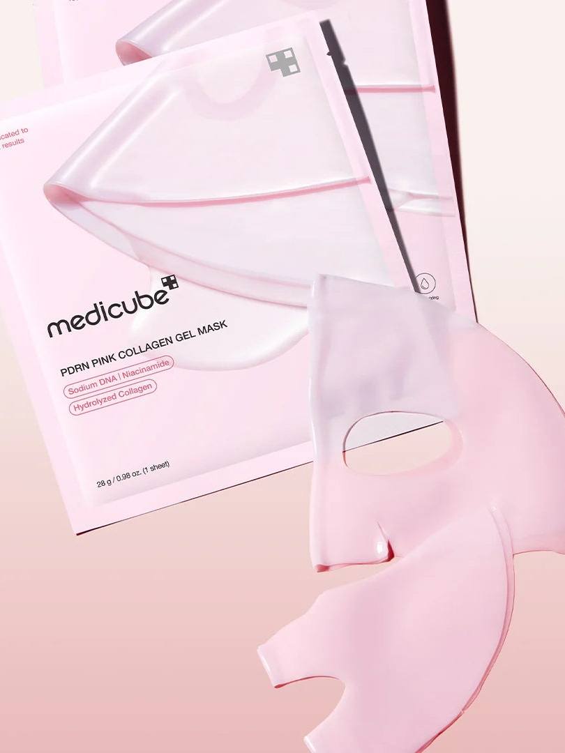 Medicube PDRN Pink Collagen Gel Mask - Μάσκα Gel με PDRN & Κολλαγόνο για Σύσφιξη και Ενυδάτωση