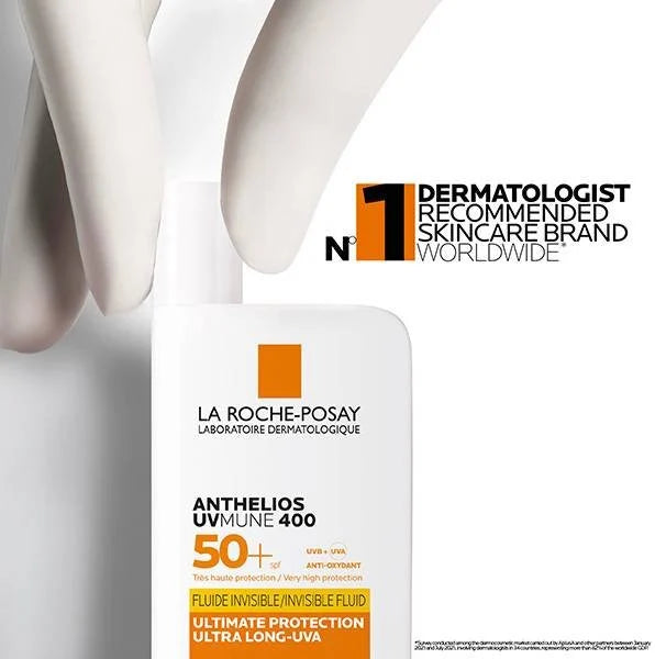 La Roche Posay Anthelios Shaka Fluid SPF50+ Λεπτόρρευστη Αντιηλιακή Κρέμα Προσώπου 50ml