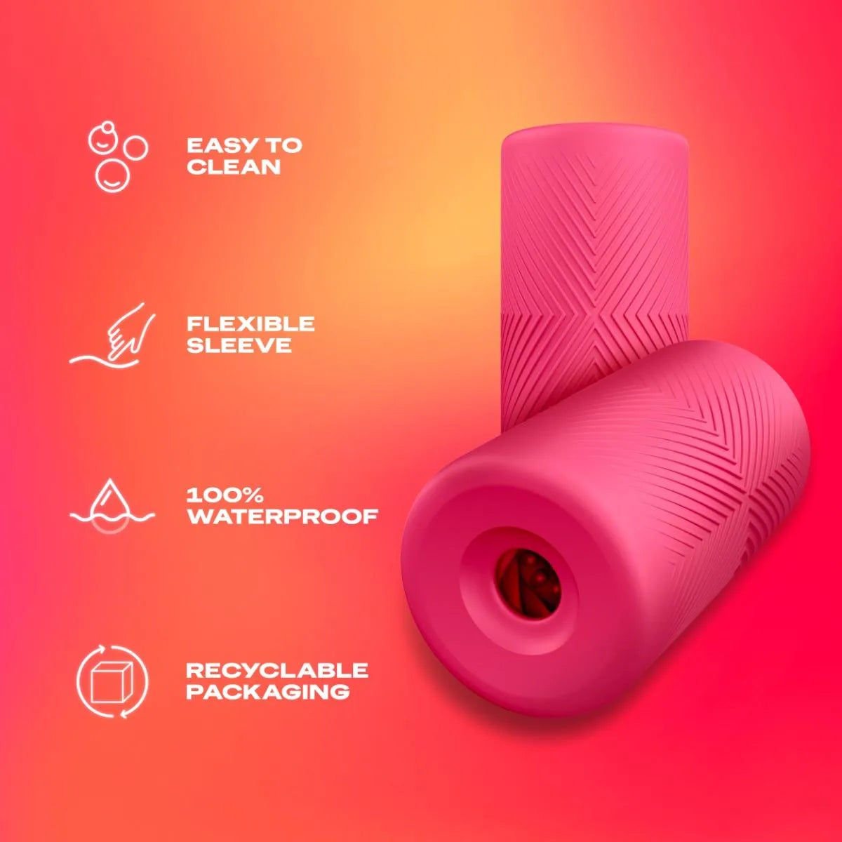 Durex Masturbation Sleeve Excite me Mανίκι Αυνανισμού, 1τεμ