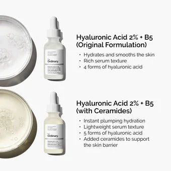The Ordinary Hyaluronic Acid 2% & B5 Serum Ορός Προσώπου Εντατικής Ενυδάτωσης, 30ml