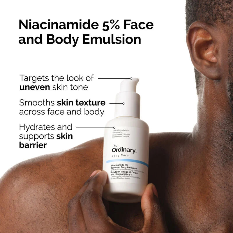 The Ordinary Niacinamide 5% Face & Body Emulsion Γαλάκτωμα για Πρόσωπο & Σώμα κατά των Κηλίδων, 100ml