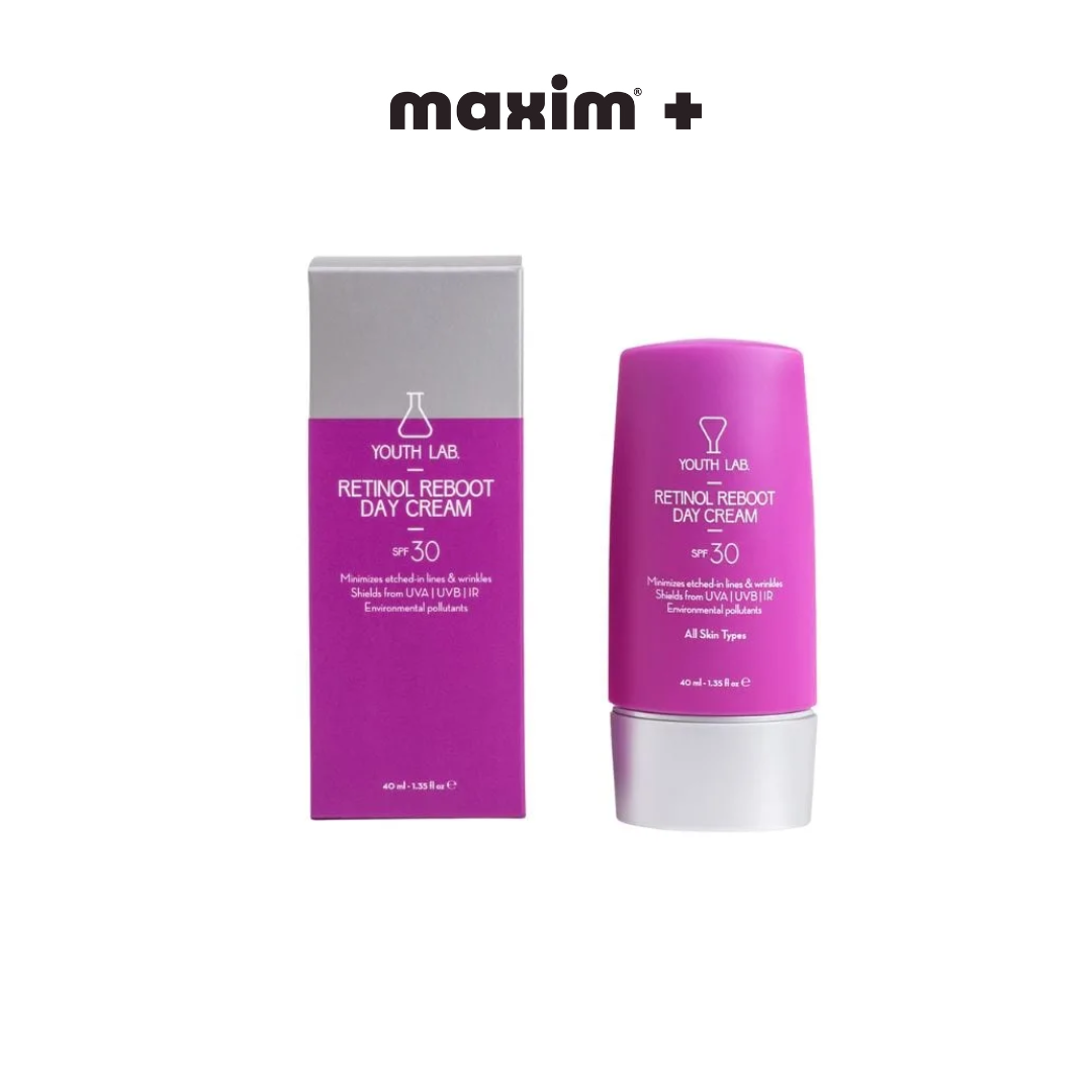 Youth Lab. Retinol Reboot Day Cream Αντιρυτιδική Kρέμα Ημέρας με Αντηλιακή Προστασία SPF30, 40ml