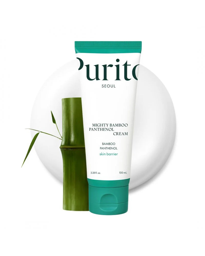 Purito Mighty Bamboo Panthenol Cream - Ενυδατική κρέμα επανόρθωσης δέρματος