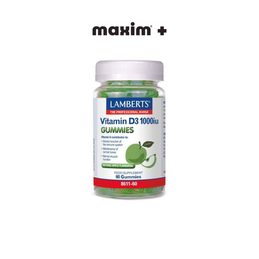 Lamberts Vitamin D3 1000iu, 60gummies