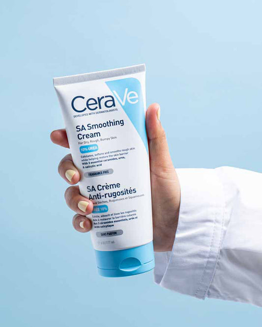 CeraVe SA Smoothing Cream – Ενυδατική & Απολεπιστική Κρέμα για Τραχύ Ανομοιόμορφο Δέρμα 177ml