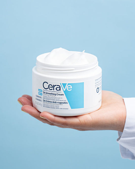 CeraVe SA Smoothing Cream – Ενυδατική & Απολεπιστική Κρέμα για Τραχύ &Ανομοιόμορφο Δέρμα 340g