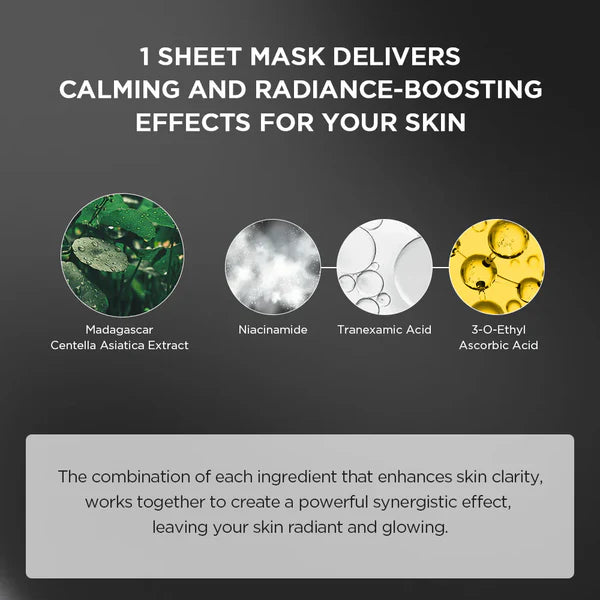 SKIN1004 Madagascar Centella Tone Brightening Glow Mask - Μάσκα λάμψης και εξομάλυνσης τόνου