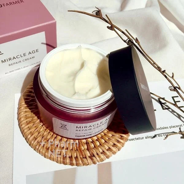 Thank You Farmer – Miracle Age Repair Cream Αντιγηραντική Κρέμα Προσώπου για Σύσφιξη & Θρέψη | 50ml