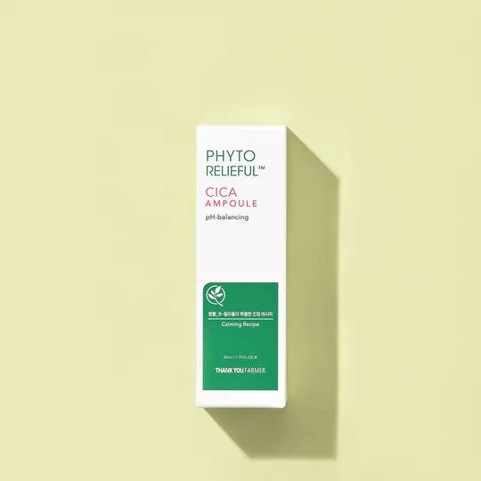 Thank You Farmer – Phyto Relieful™ Cica Ampoule Καταπραϋντική Αμπούλα για Ευαίσθητο Δέρμα | 50ml