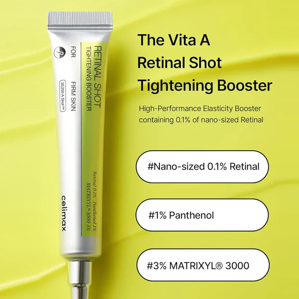 Celimax  The Vita-A Retinal Shot Tightening Booster - Ορός με ρετινόλη Ορός προσώπου, 15 ml