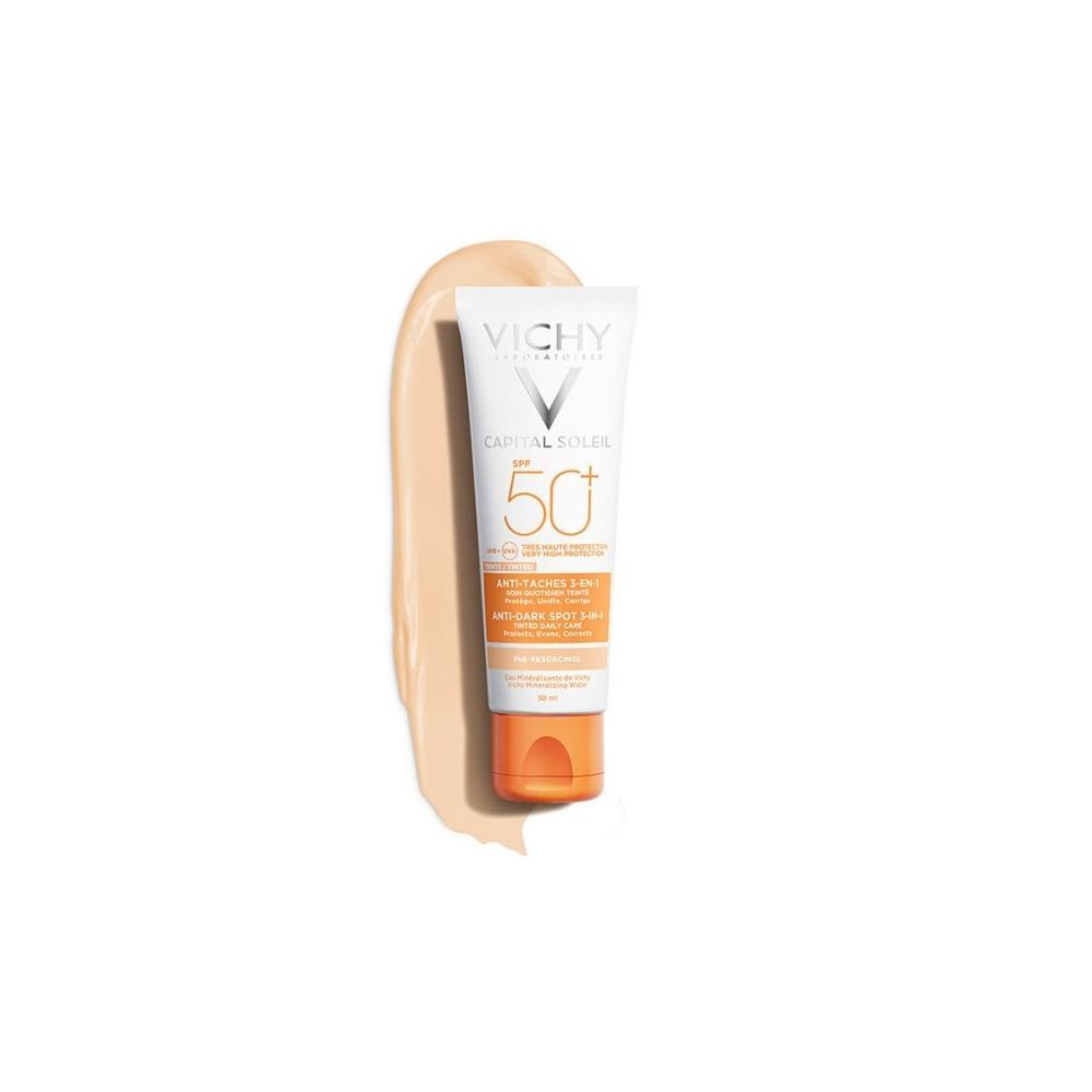 Vichy Ideal Soleil Anti-Dark Spots SPF50+ με Χρώμα – 50ml